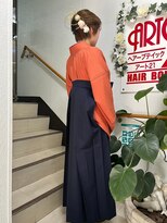 ヘアーブティック アート21ハーツ店&nbsp;卒業式