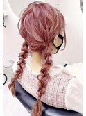 編みおろしツイン