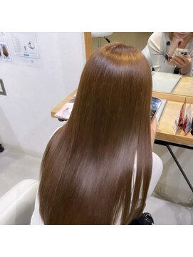 ウルヘアー(ULU hair) 【髪質改善】モテ可愛♪ヘーゼルベージュ♪ブリーチなし