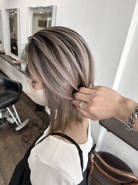 アンダーバーホワイト 広島 並木店(_WHITE) バレイヤージュ