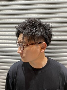 ヒロギンザ 神田店(HIRO GINZA) ツーブロアップバング