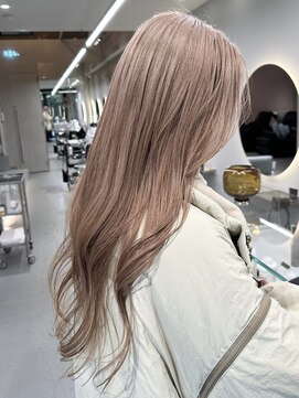 ソル ジングウマエ(SOL JINGUMAE) ミルクティーベージュダブルカラーインナーカラーケアブリーチ