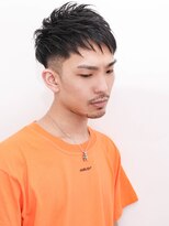 ルックグッドストア(LOOK GOOD STORE)&nbsp;束感ショートマッシュパーマウルフ波巻きハイライト359