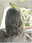 グレージュ×ハイライト