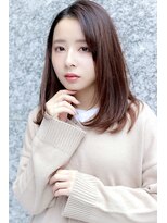 オーバーヘアー 所沢店(over hair)&nbsp;【over hair】 ワンカールストレートスタイル