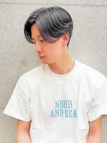 アグ ヘアー エゼ 石江店(Agu hair aise)&nbsp;《Agu hair》サイドリバースセンター分け【numberA.×BLEACHi】