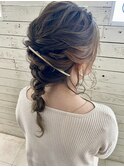 ヘアセット/あみ下ろし/お呼ばれヘア