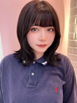 ミミヘアーガーデン(mimi hair garden)&nbsp;ダークブラウン/くびれミディ