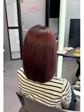 クラナ(clana) ピンクブラウン 暖色カラー 艶々