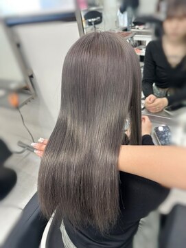 ベレーザシェルト(Beleza scelto) 10163秋色オリーブベージュ髪質改善ショコラブラウンストレート