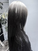 ハイトーンホワイトルーツカラーレイヤー韓国