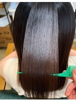 ヘアアトリエ ナイン 岡部店(hair atelier nine) メルティーカラー/似合わせカット/ウェーブミディアム/福島市