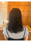 ゆるふわパーマ/波ウェーブ/ミディアムパーマ/20代30代40代