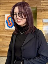 ラロ(raro)&nbsp;ミディアムヘアで作るワンホンレイヤー