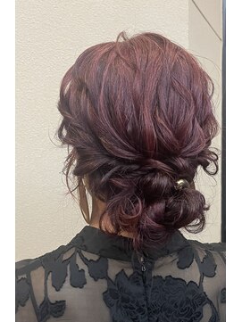 ペッツ(PETZ) ふわふわシニヨンスタイル