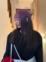 セーヌアワー(CEINE OUR)&nbsp;三軒茶屋【CEINEOUR】デザインカラーレイヤーブリーチ切りっぱ