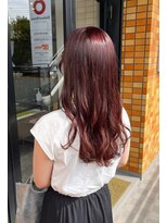 コポル(Copol)&nbsp;季節の似合わせ春夏カラー×レッドパープル