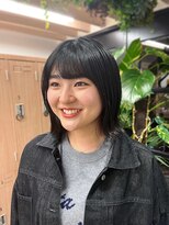 リサプラン(RISA plan)&nbsp;ボブ/外ハネ/切りっぱなしヘア/西新/百道浜