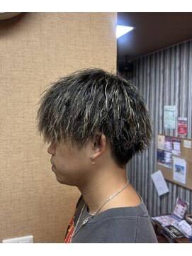 サロンドラグゼ(Luxe) ナチュラルツイストパーマ&ハイライト