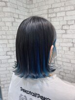 ヘアーアンドメイク ニューヨークニューヨーク 姫路店(Hair&Make NYNY)&nbsp;インナーカラー×ブルーカラー