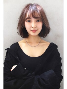 ロゼ 石橋(Rose) 【ROSE】大人ボブ＿艶カラー＿韓国ボブ＿レイヤーボブ