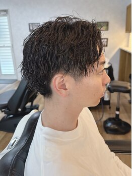 ティグレ(TIGRE)の写真/【幸田駅徒歩1分】幅広い世代に人気のメンズサロン◆トレンドのメンズパーマ×高いカット技術で男前ヘアに