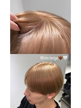 エンバイユアーズ 飯田橋店(eN° by youres) ブリーチ　ベージュ　飯田橋　髪質改善