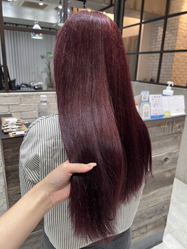 フェリア 渋谷(Feria) 【Feria】 ワインレッド  福田沙也加