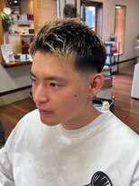 ヘアーフリーティー Hair freety&nbsp;スキンフェードアップバング