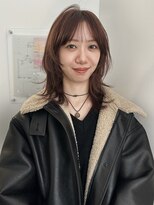 ユー(yew)&nbsp;ミディアムレイヤーカット/ウルフレイヤーカット/顔まわりカット