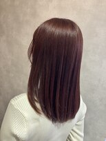 ヘアースペースブルームエア HAIR SPACE BLOOM Ea ピンクブラウンカラー