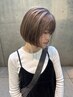 【保野加限定】ブリーチなし透明感カラー+似合わせカット+TR