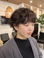 テュケートウキョウ(TYCHE TOKYO)&nbsp;ショート/ショートボブ/パーマ/無造作ヘアー/パーマショート