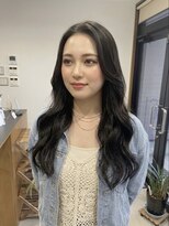 チオ(Chio)&nbsp;【富山】大人可愛いセミロングの韓国風艶カラー