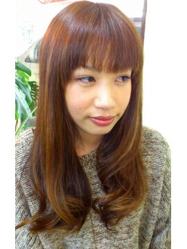 ヘアサロン スリーク(Hair Salon Sleek) マットベージュ×ボリュームコントロール×毛先ワンカール
