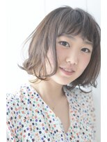 アドラーブル 万代店 (adorable)&nbsp;【adorable】透明感×毛先ワンカールエアリールージーボブ