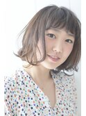 【adorable】透明感×毛先ワンカールエアリールージーボブ