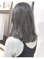 ヘアーアンドアトリエ マール(Hair&Atelier Marl)&nbsp;【Marl】ブルージュカラーの上品なセミディスタイル♪