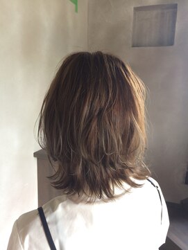 エトランジェ(Etrange) 大人かわいい☆無造作カール♪ひし形くびれボブ