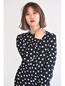 ソーホーヘアーアンドボタニカル 大橋店(SOHO hair & botanical) 【SOHO】ROUGH  CLASSICAL  ボブ×アッシュグレージュ