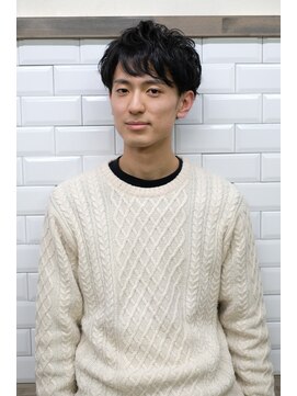 ワビサビ(WB/SB) ツーブロックソフトカール