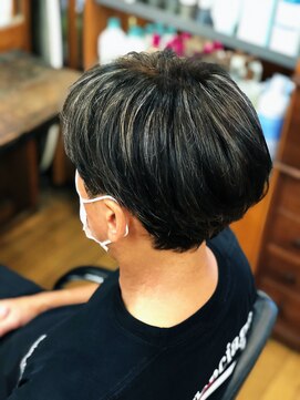 ベル(BELL) 白髪染めでもハイライト☆【BELL桜新町/用賀】