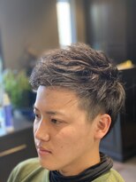 束感ショートツーブロック