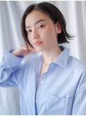 ミニボブ　外ハネ
