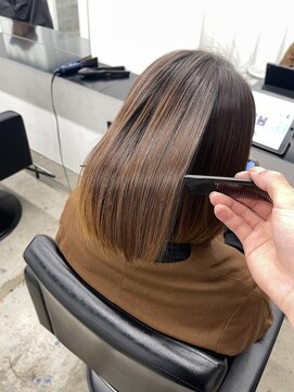 ココ 本八幡(KOKO) 【美髪縮毛矯正】#20代30代40代 #髪質改善 #大人かわいい#黒髪