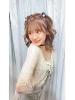 ユーフォリア 渋谷グランデ(Euphoria SHIBUYA GRANDE)&nbsp;透明感ミルクティーグレージュ♪フレンチガーリースタイル♪