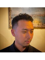 エルエー 近江八幡店(L.A)&nbsp;店長【椛島】フェード×大人パーマスタイル