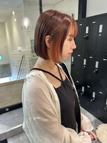 アイリー 名古屋(A/LEE) ボブ×インナーオレンジ