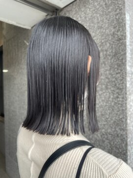 オーガニックエコ 川越(organic+eco) 人気No.1！ぷつっと切りっぱなしボブ♪