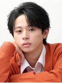 コンマバングセンターパート韓国ニュアンスパーマ
